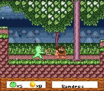 Xandra no Daibouken - Valkyrie to no Deai (Japan) screen shot game playing